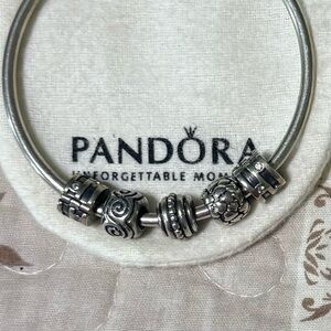 Pandora Silver Charm Bracelet